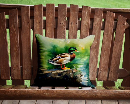 Mallard Throw Pillow - One Color / One Size - Home & Garden - Home Textile - Pillows