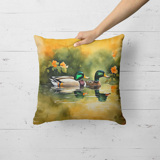 Mallard Throw Pillow - One Color / One Size - Home & Garden - Home Textile - Pillows