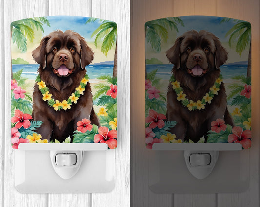 Newfoundland Luau Ceramic Night Light - One Color / One Size - Home & Garden - Home Improvement - Lights & Lighting