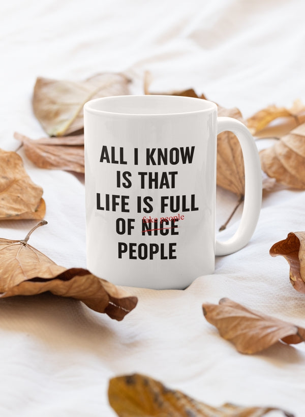 Nice People Mug - One Color / One Size - Home & Garden - Kitchen Dining & Bar - Coffeeware