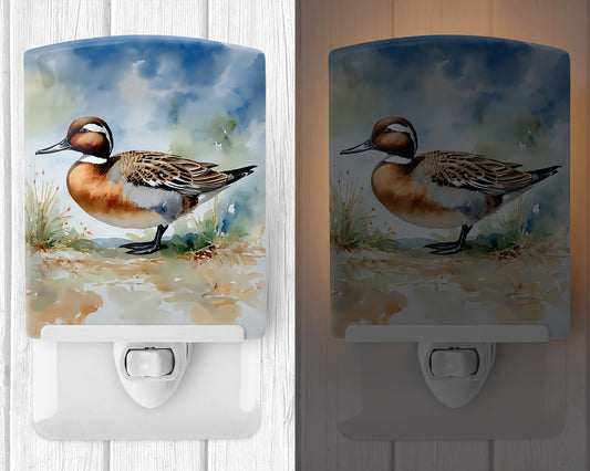 Northern Pintail Ceramic Night Light - One Color / One Size - Home & Garden - Home Improvement - Lights & Lighting