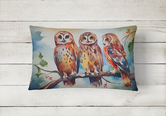 Owls Throw Pillow - One Color / One Size - Home & Garden - Home Textile - Pillows