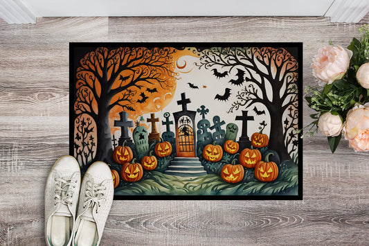 Papel Picado Skeletons Spooky Halloween Doormat - One Color / One Size - Home & Garden - Home Textile - Carpets & Rugs