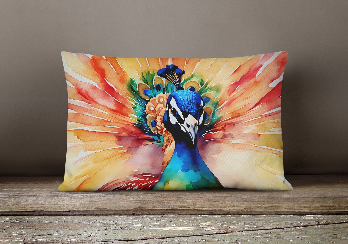 Peacock Throw Pillow - One Color / One Size - Home & Garden - Home Textile - Pillows