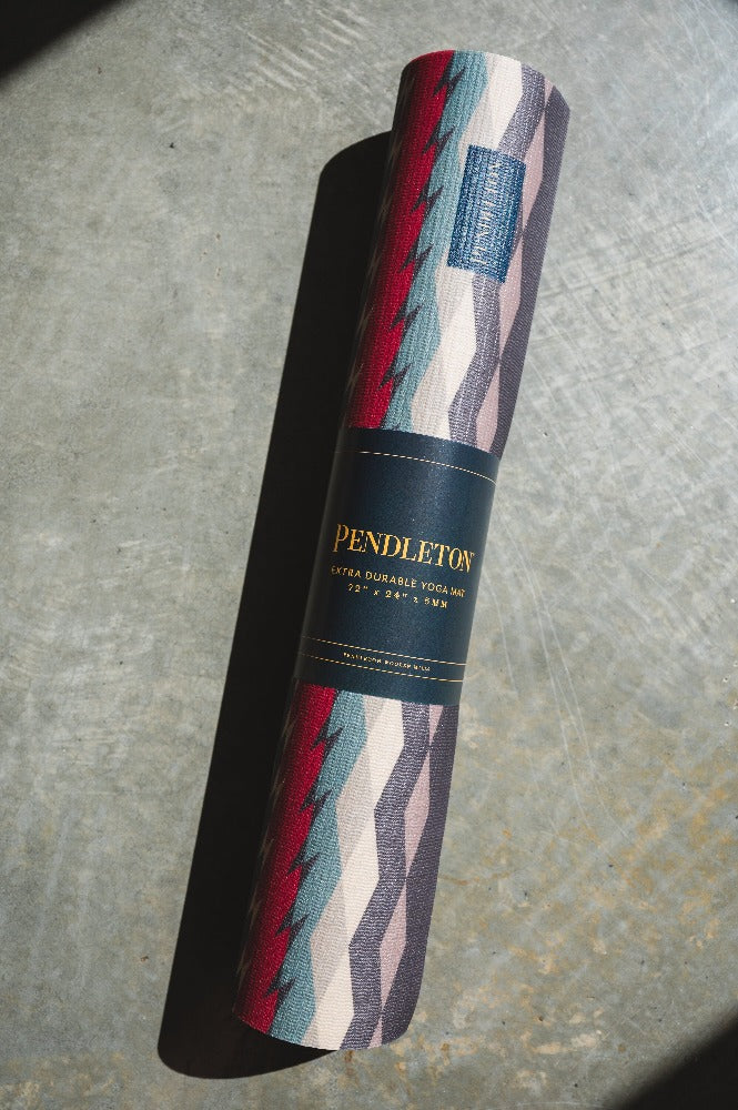 Pendleton X Yune Yoga Mat Bridge Creek 5mm - One Color / One Size - Sports & Entertainment - Fitness & Body Building