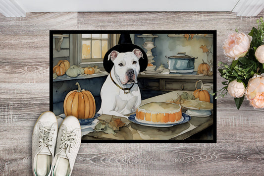 Pit Bull Terrier Fall Kitchen Pumpkins Doormat - One Color / One Size - Home & Garden - Home Textile - Carpets & Rugs