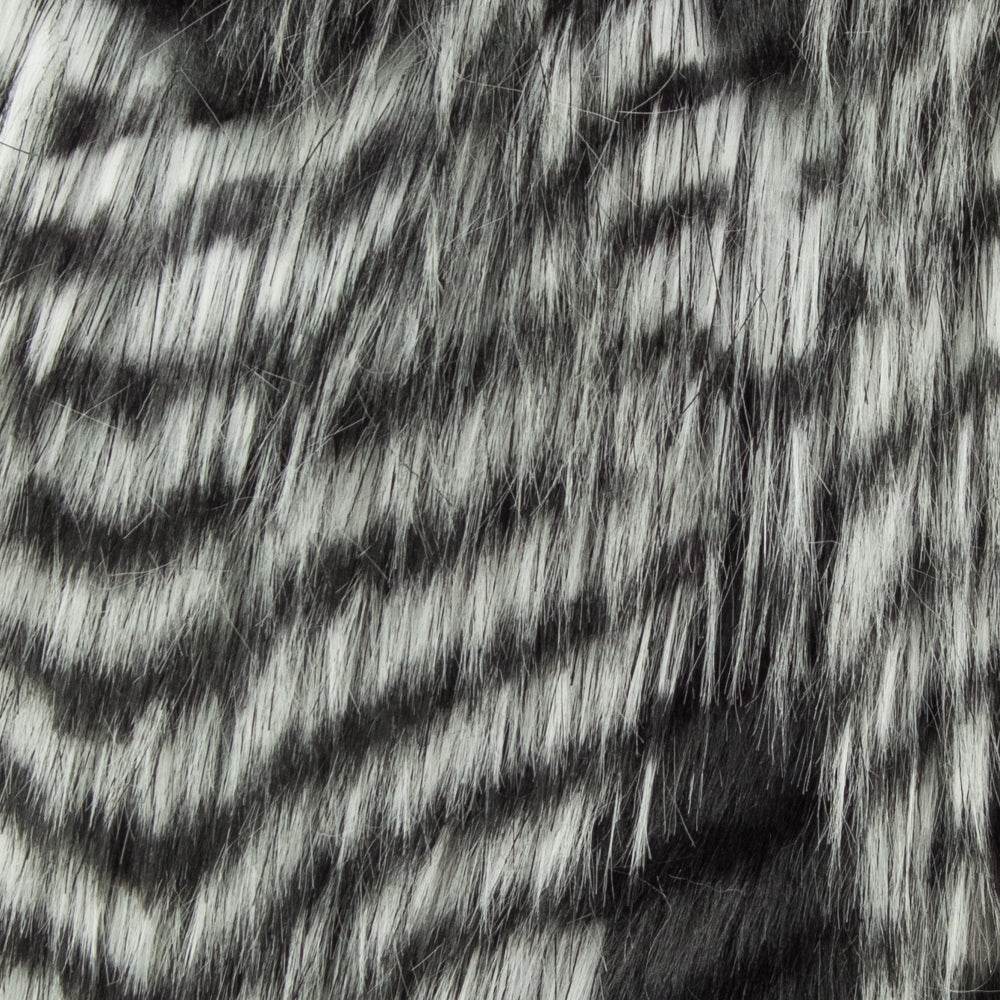 Porcupine Grey and Silver Faux Fur Luxury Throw Blanket - Home & Garden - Home Textile - Bedding