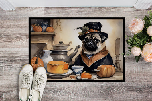Pug Fall Kitchen Pumpkins Doormat - One Color / One Size - Home & Garden - Home Textile - Carpets & Rugs