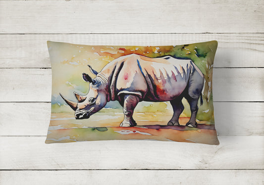 Rhinoceros Throw Pillow - One Color / One Size - Home & Garden - Home Textile - Pillows