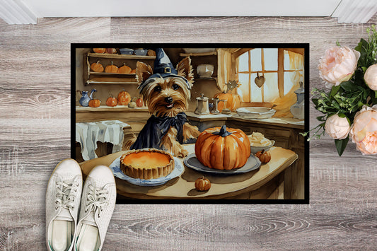 Silky Terrier Fall Kitchen Pumpkins Doormat - One Color / One Size - Home & Garden - Home Textile - Carpets & Rugs