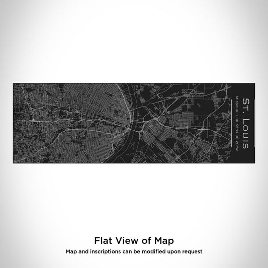 St. Louis - Missouri Map Insulated Cup in Matte Black - Insulated Cup