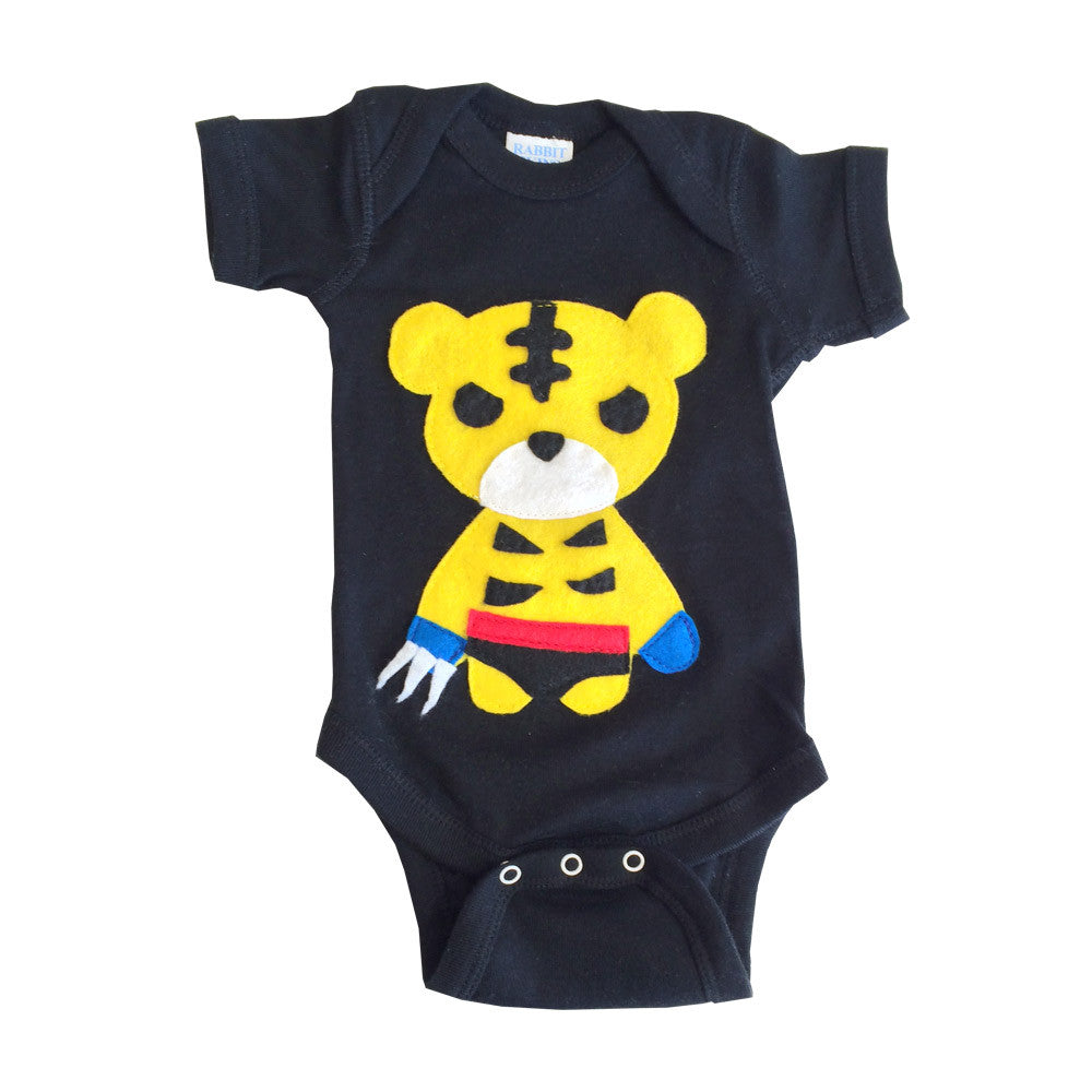 Super Hero Onesie - Team Super Animals - Sharp Tiger - Kids & Babies - Mother & Kids - Boys’ Clothing