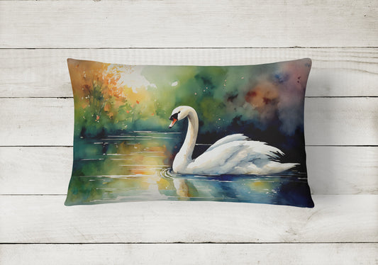 Swan Throw Pillow - One Color / One Size - Home & Garden - Home Textile - Pillows