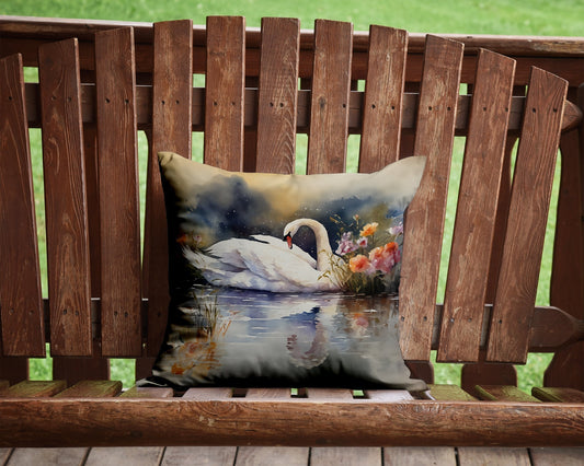 Swan Throw Pillow - One Color / One Size - Home & Garden - Home Textile - Pillows