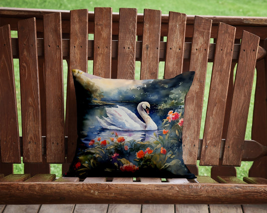 Swan Throw Pillow - One Color / One Size - Home & Garden - Home Textile - Pillows