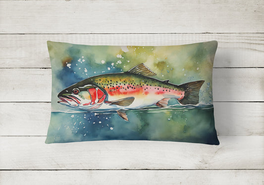 Trout Throw Pillow - One Color / One Size - Home & Garden - Home Textile - Pillows