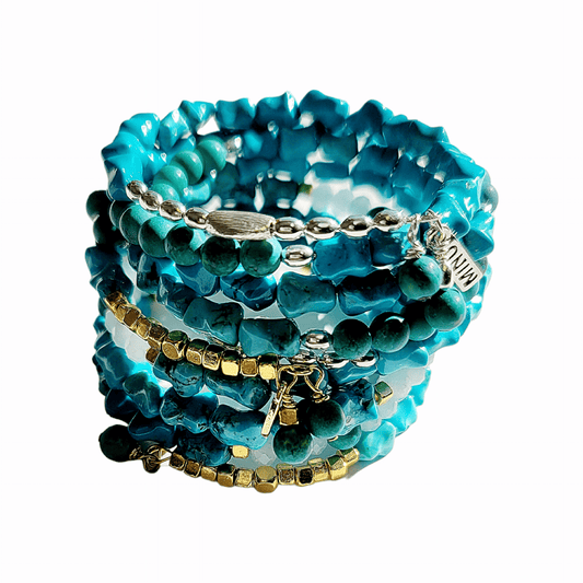 Turquoise Wrap - Jewelry & Accessories - Bracelets & Bangles - Wrap Bracelets