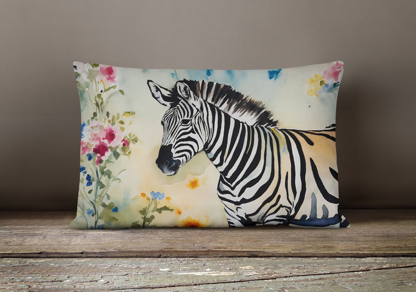 Zebra Throw Pillow - One Color / One Size - Home & Garden - Home Textile - Pillows
