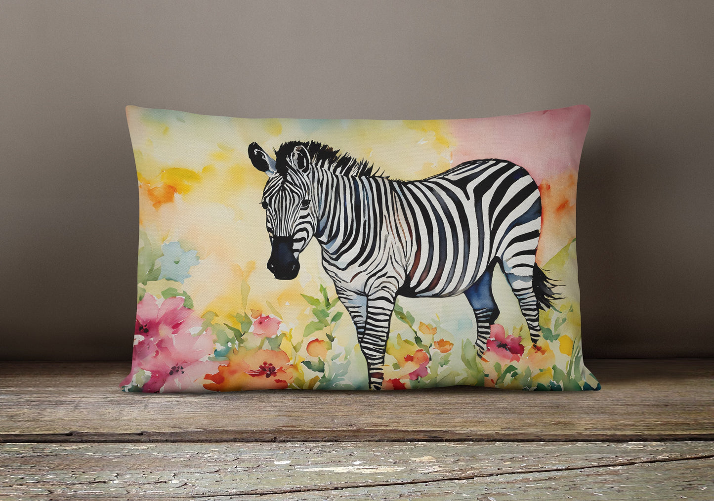 Zebra Throw Pillow - One Color / One Size - Home & Garden - Home Textile - Pillows
