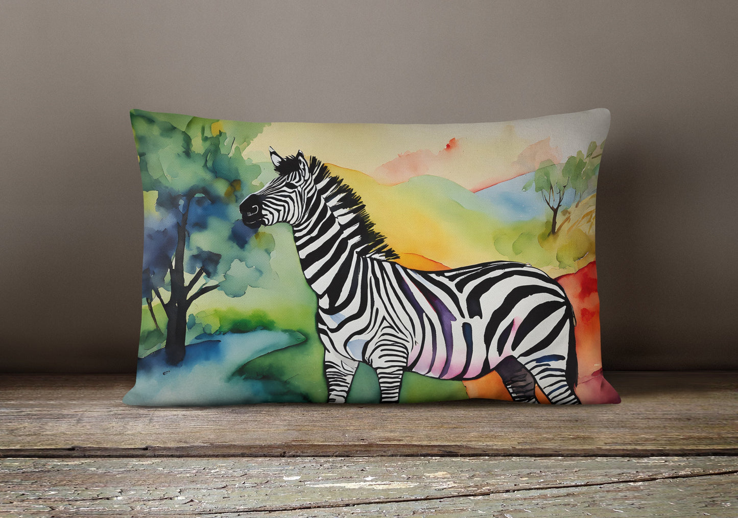 Zebra Throw Pillow - One Color / One Size - Home & Garden - Home Textile - Pillows