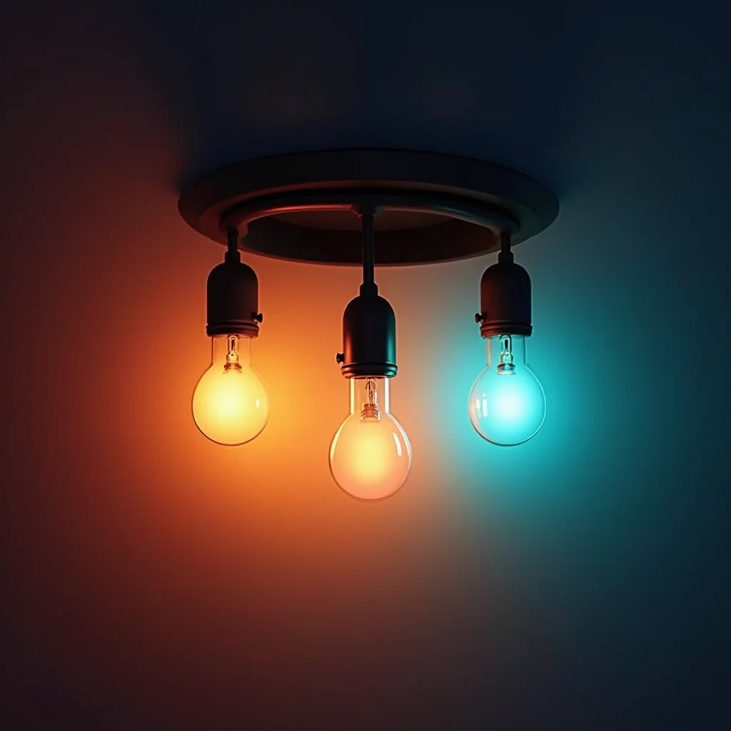 Colorful Night Light Fixtures - Colorful night light fixtures brighten any space with style