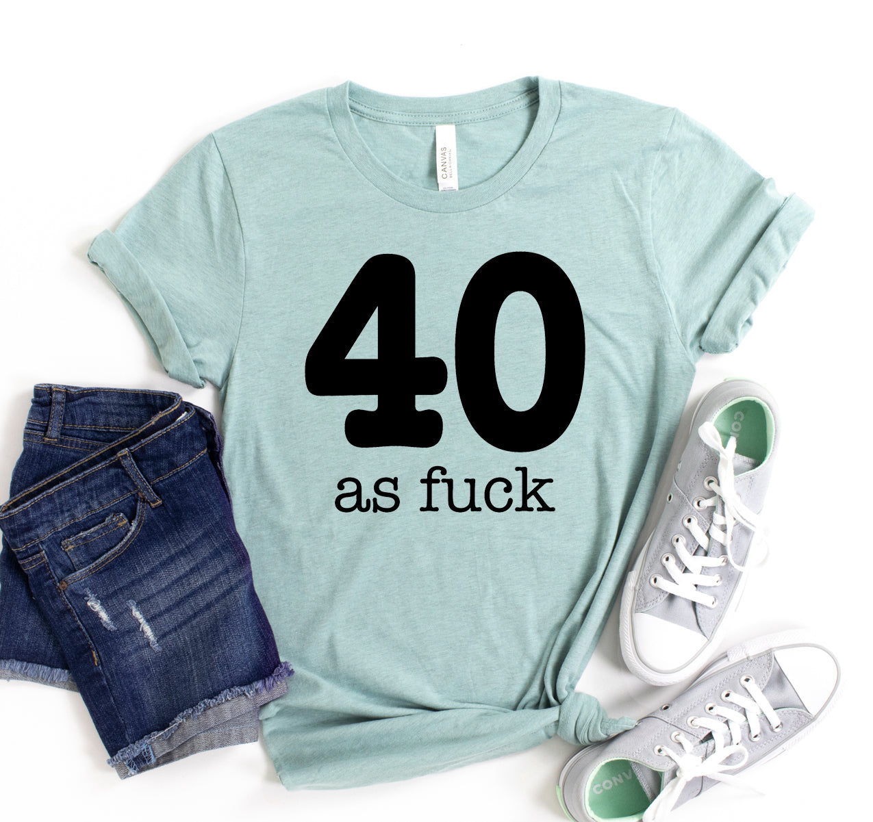 40 as Fuck T-Shirt - Women’s Fashion - Women’s Clothing - Tops & Tees - T-Shirts