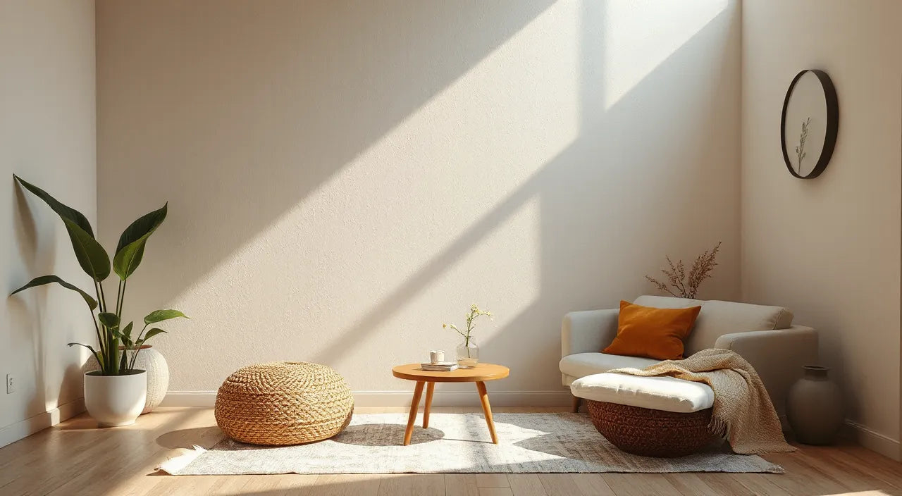 Symbolic checklist of home comfort, safety, usability