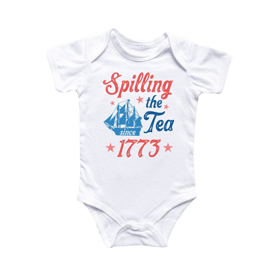 4th of July Usa Patriotic - Baby Boy Girl Infant Bodysuit Funny Cute Newborn - Kids & Babies - Mother & Kids - Boys’