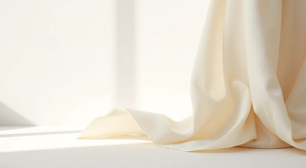 Care routine: gentle wash, cool air dry, storage folds