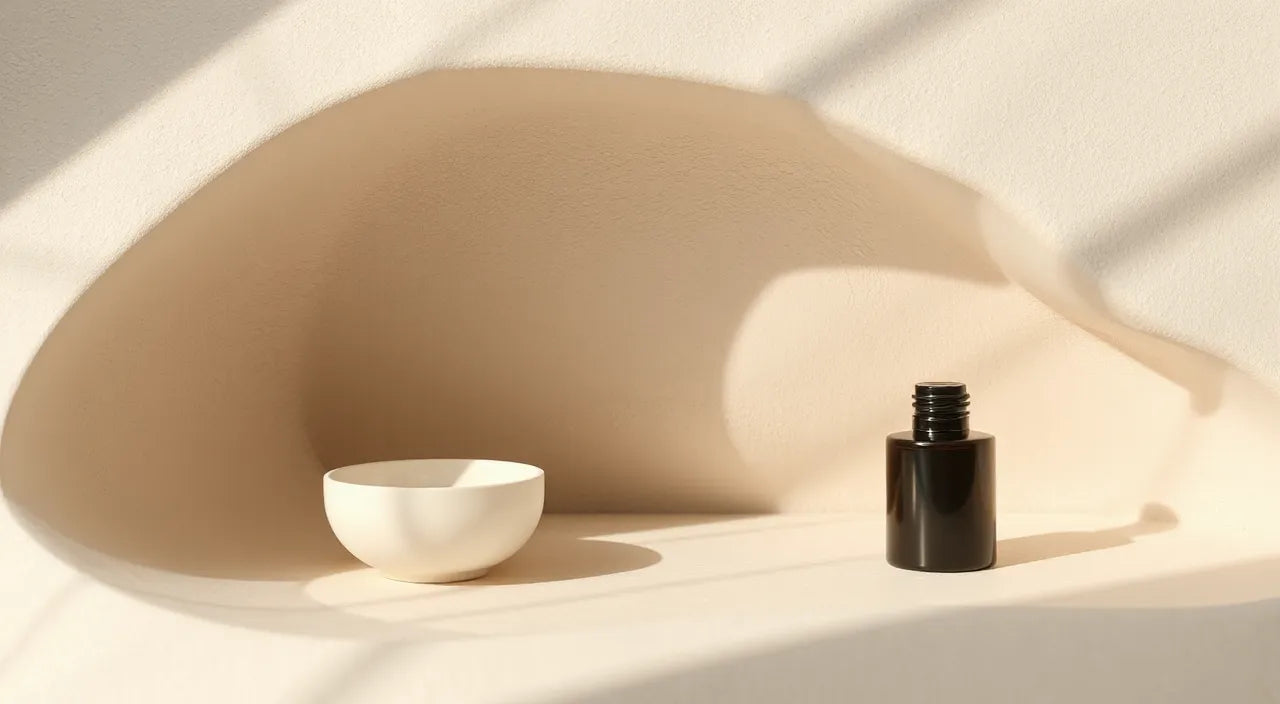 Routine concept: cleanse, tone, moisturize, protect