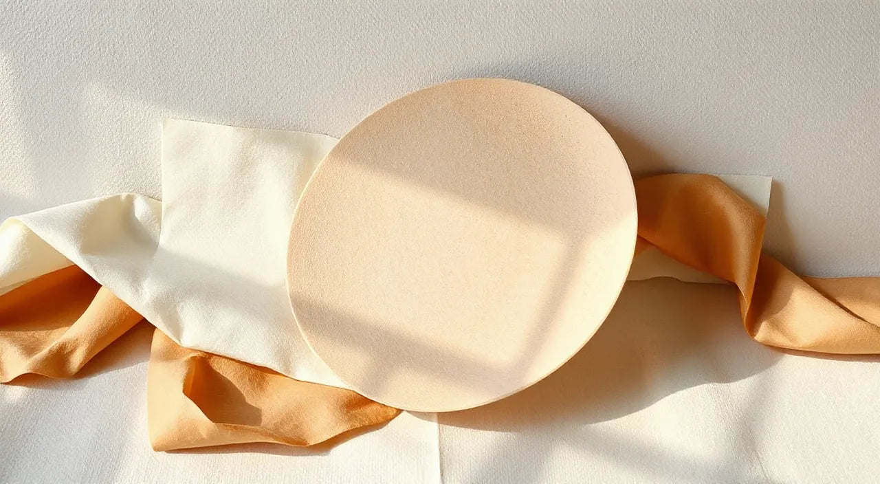 Color-coordinated swatches show texture contrast and harmony
