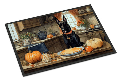 Belgian Malinois Fall Kitchen Pumpkins Doormat