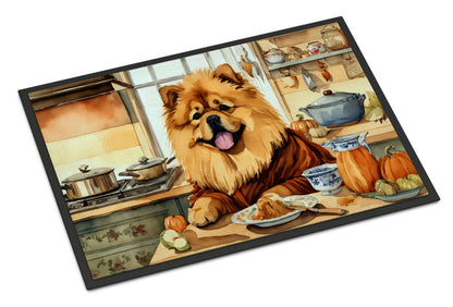 Chow Chow Fall Kitchen Pumpkins Doormat