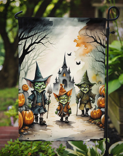 Goblins Spooky Halloween Garden Flag