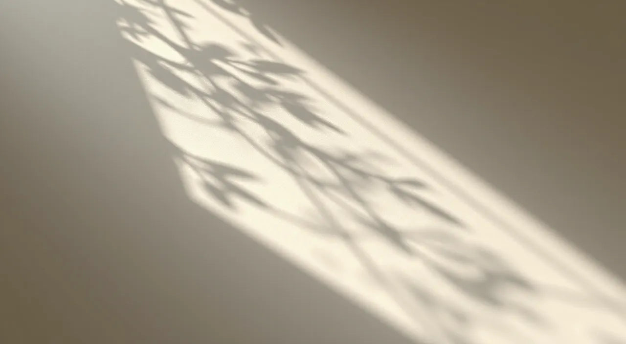 Shadow map, warm glow dots, pathway outline