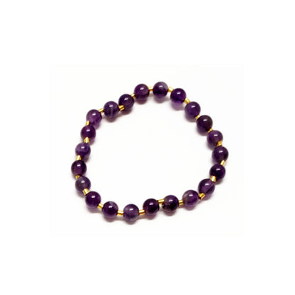 Accent Bracelets - Amethyst Gold Plate - Jewelry & Accessories - Bracelets & Bangles