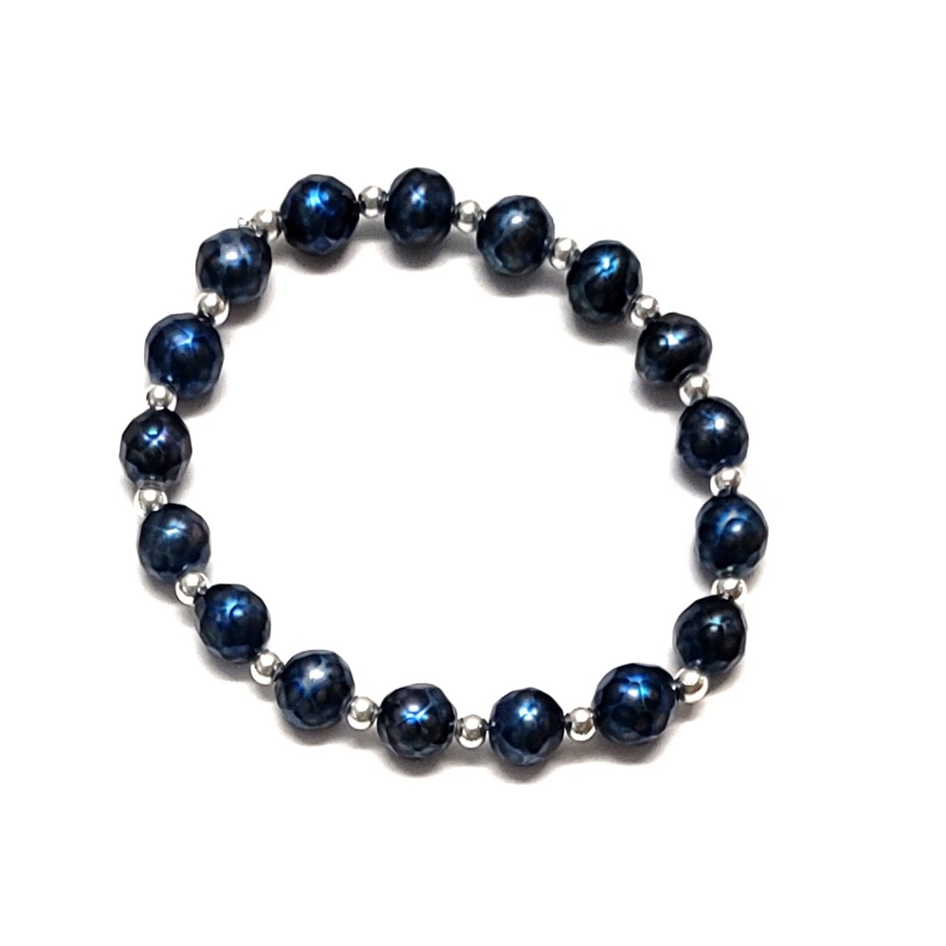 Accent Bracelets - Pearl Silver Plated - Jewelry & Accessories - Bracelets & Bangles