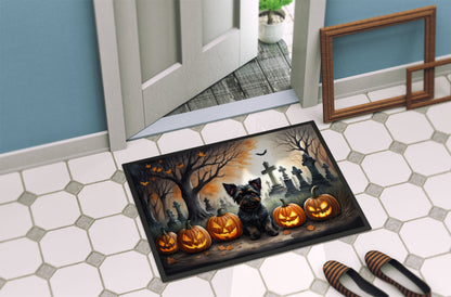 Affenpinscher Spooky Halloween Doormat - One Color / One Size - Home & Garden - Home Textile - Carpets & Rugs