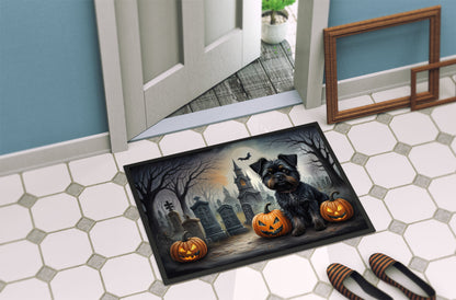 Affenpinscher Spooky Halloween Doormat - One Color / One Size - Home & Garden - Home Textile - Carpets & Rugs