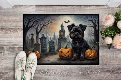 Affenpinscher Spooky Halloween Doormat - One Color / One Size - Home & Garden - Home Textile - Carpets & Rugs