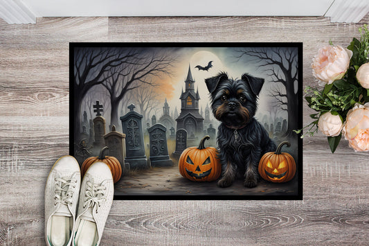 Affenpinscher Spooky Halloween Doormat - One Color / One Size - Home & Garden - Home Textile - Carpets & Rugs