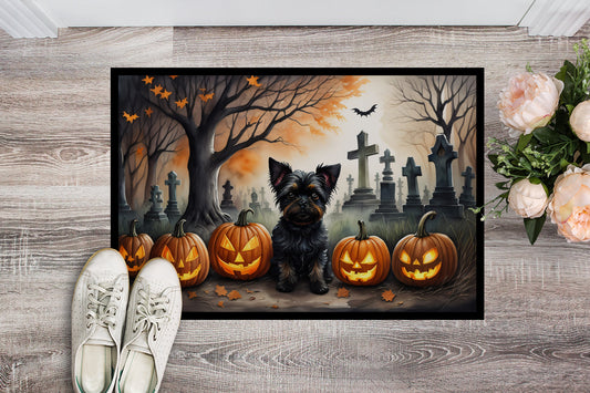 Affenpinscher Spooky Halloween Doormat - One Color / One Size - Home & Garden - Home Textile - Carpets & Rugs
