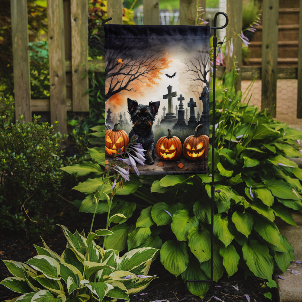 Affenpinscher Spooky Halloween Garden Flag - One Color / One Size - Home & Garden - Home Decor - Flags Banners &