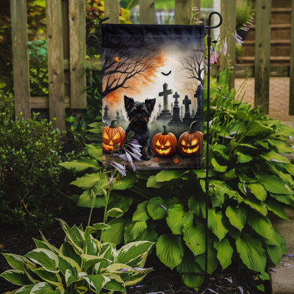 Affenpinscher Spooky Halloween Garden Flag - One Color / One Size - Home & Garden - Home Decor - Flags Banners &