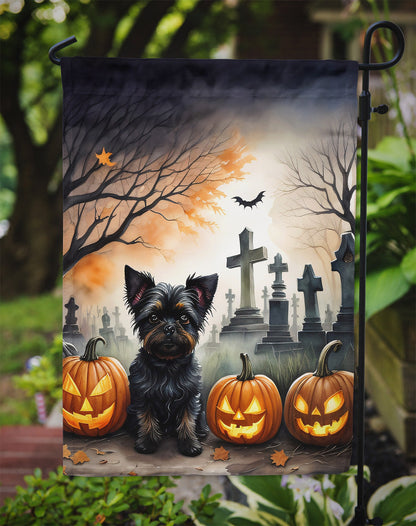 Affenpinscher Spooky Halloween Garden Flag - One Color / One Size - Home & Garden - Home Decor - Flags Banners &