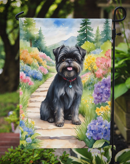 Affenpinscher Spring Garden Garden Flag - One Color / One Size - Home & Garden - Home Decor - Flags Banners &