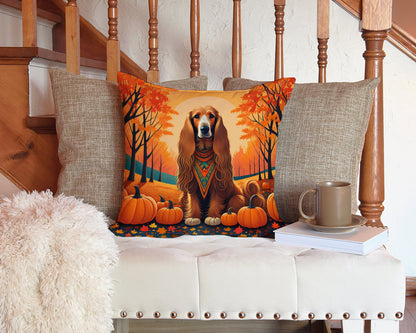 Afghan Hound Fall Throw Pillow - One Color / One Size - Home & Garden - Home Textile - Pillows