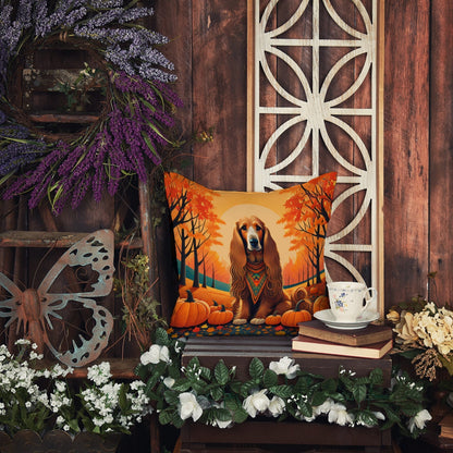 Afghan Hound Fall Throw Pillow - One Color / One Size - Home & Garden - Home Textile - Pillows