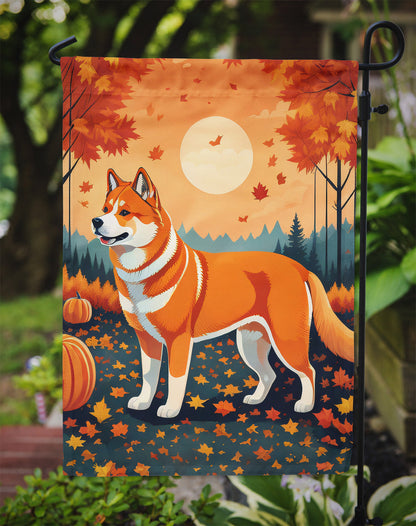 Akita Fall Garden Flag - One Color / One Size - Home & Garden - Home Decor - Flags Banners & Accessories