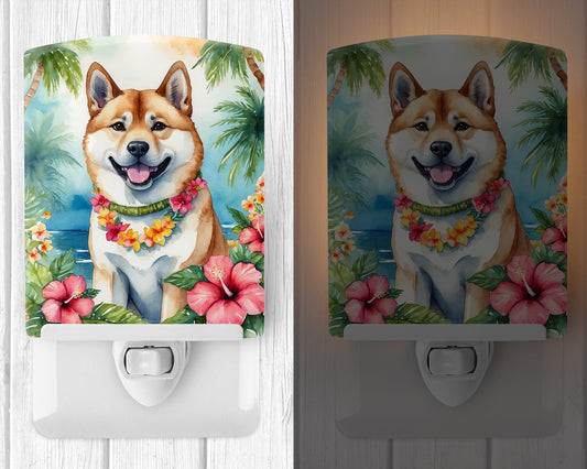 Akita Luau Ceramic Night Light - One Color / One Size - Home & Garden - Home Improvement - Lights & Lighting - Night